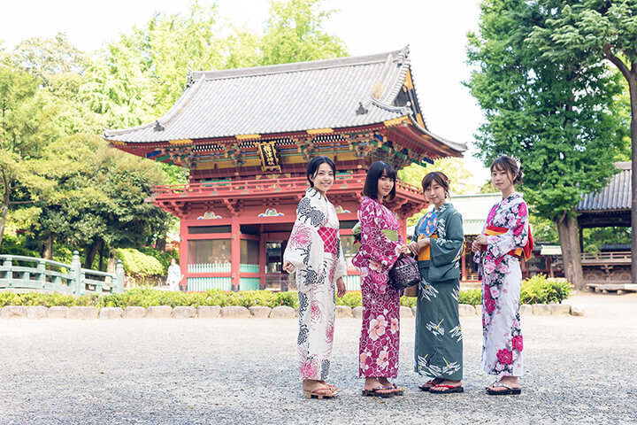 IcchoRa (イッチョウラ) 浴衣スペシャルの写真 メンバーは保坂玲奈、つじまこ、一山花、西野友唯